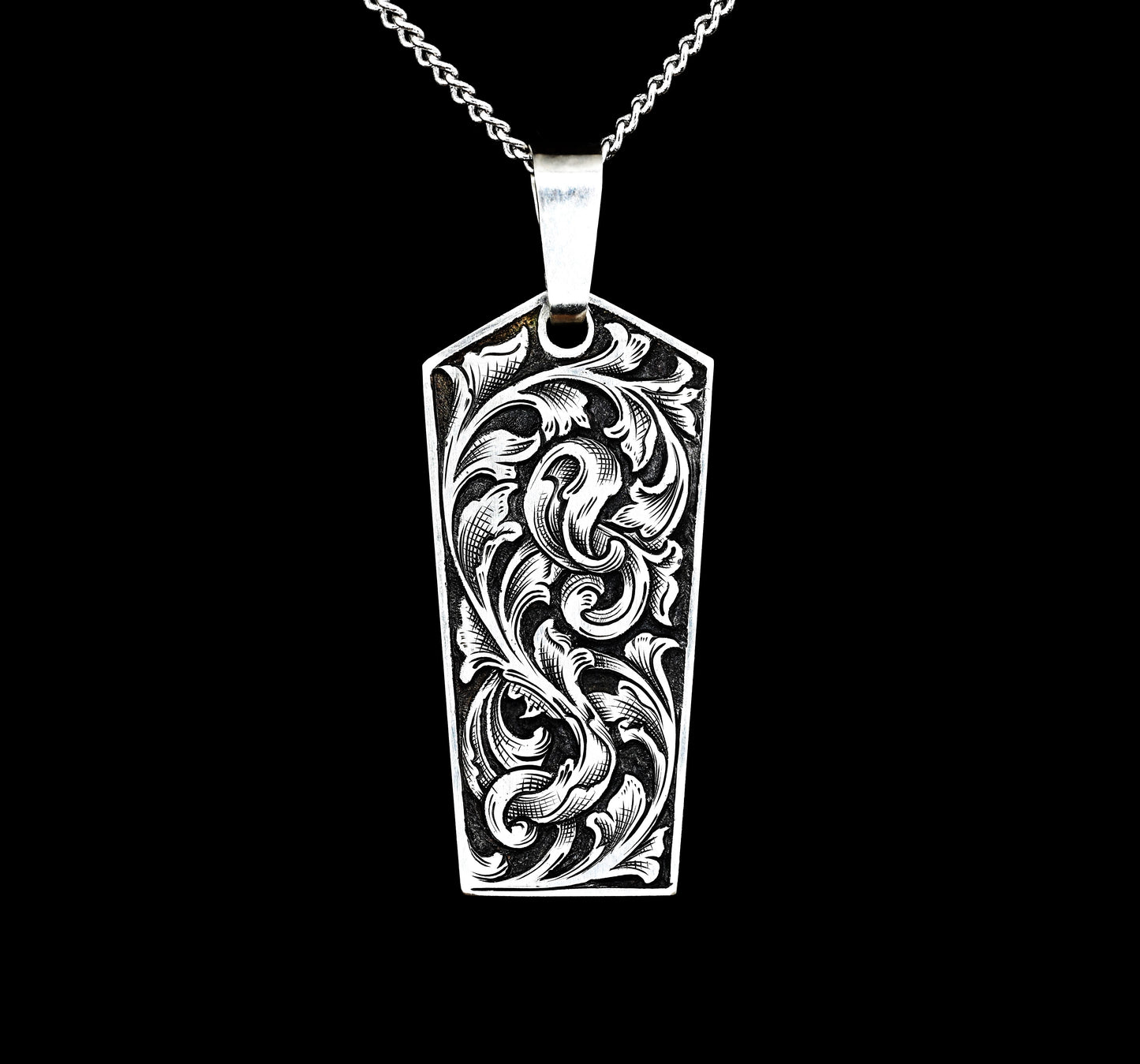Pentagonal Vine Pendant