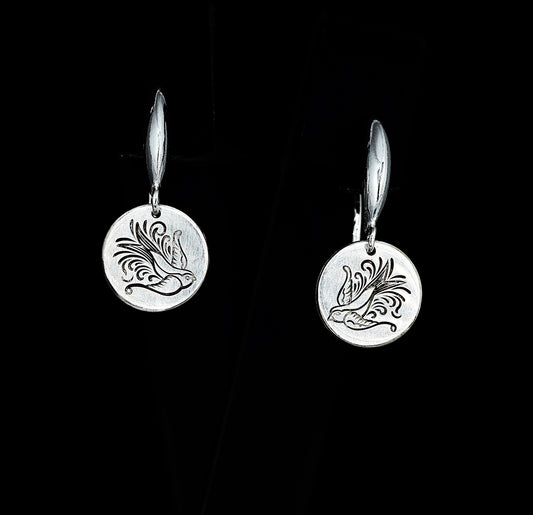 Swallow Drop Earrings