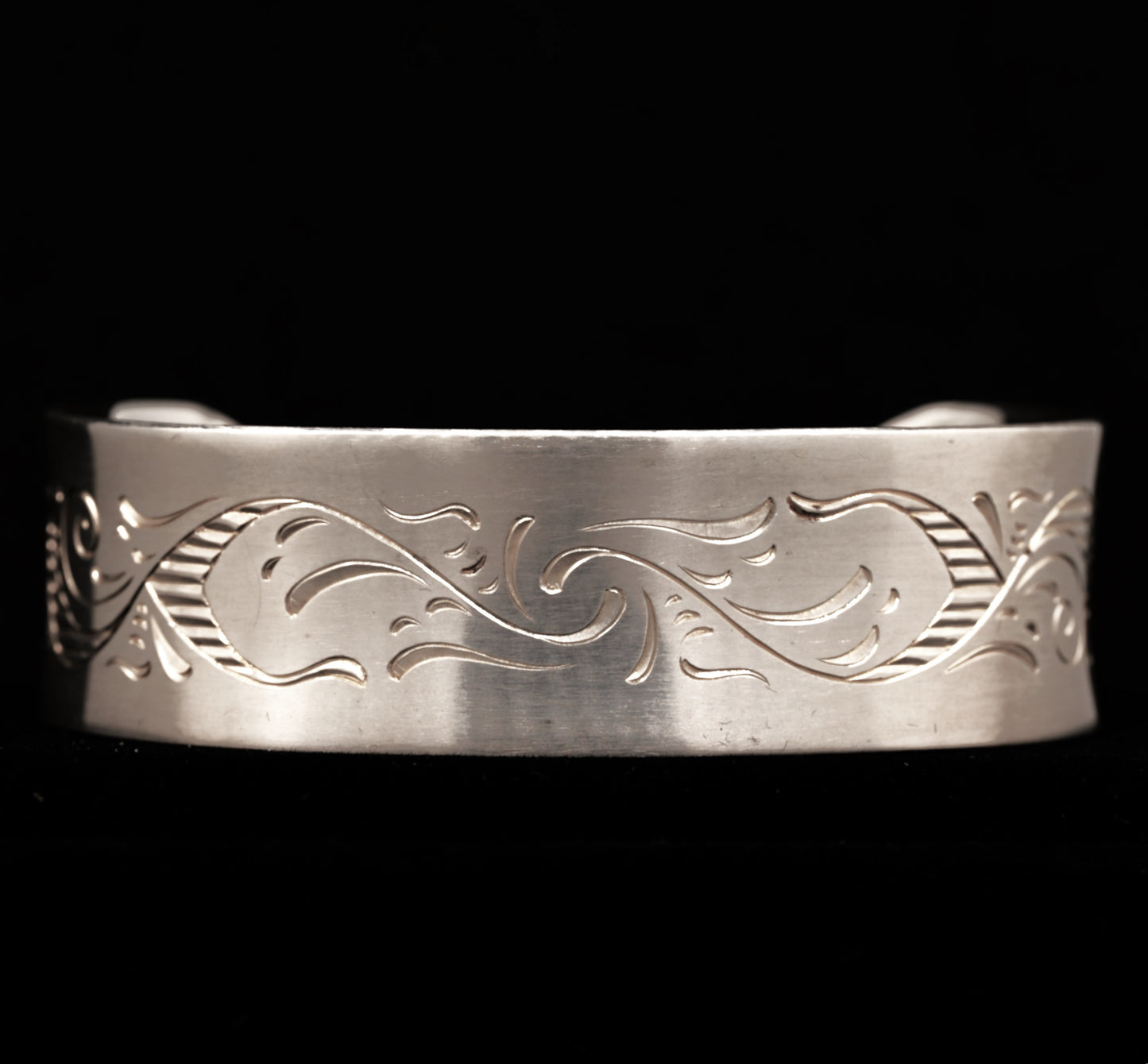 Vintage Patterned Cuff Bracelet