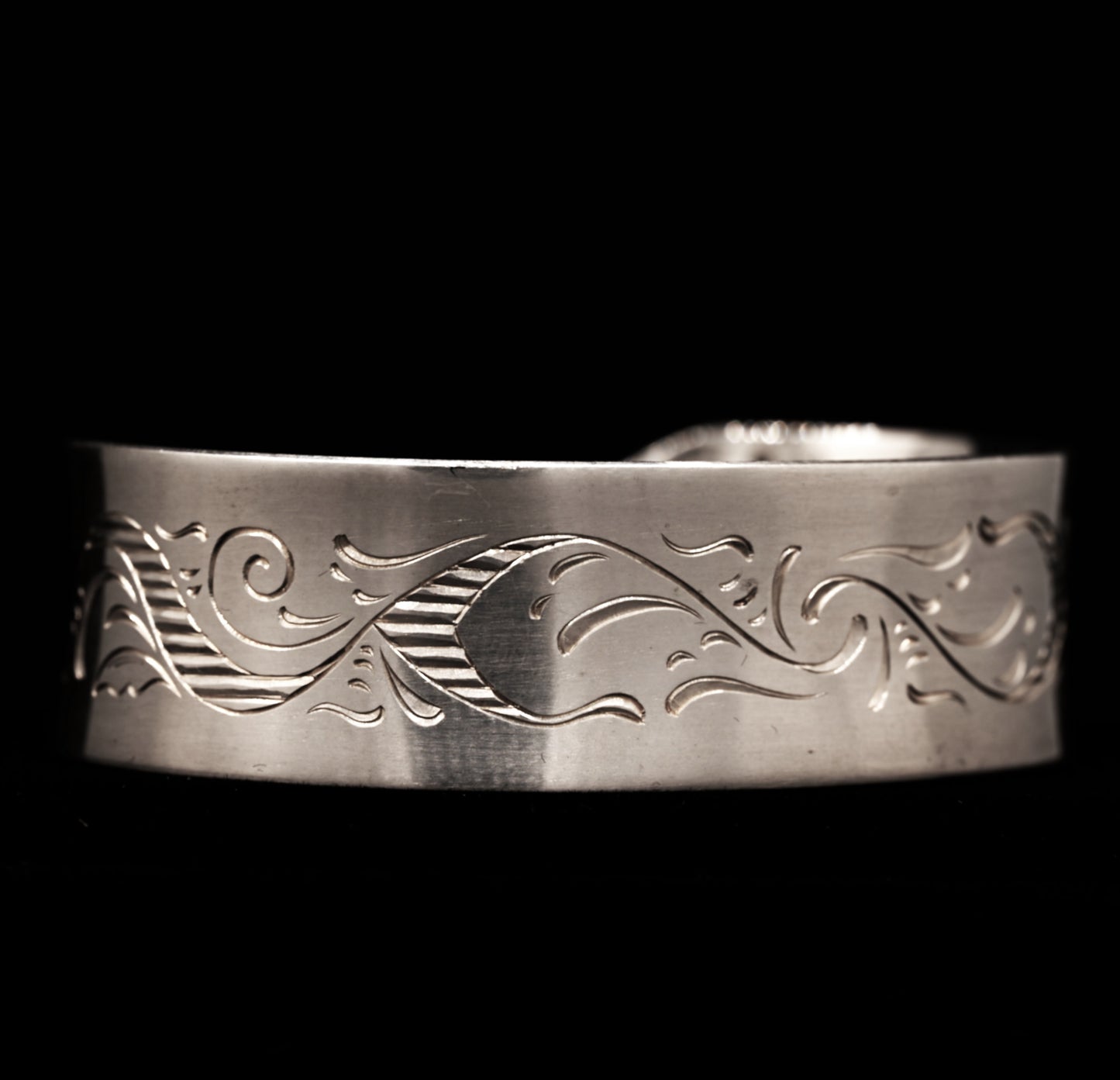 Vintage Patterned Cuff Bracelet