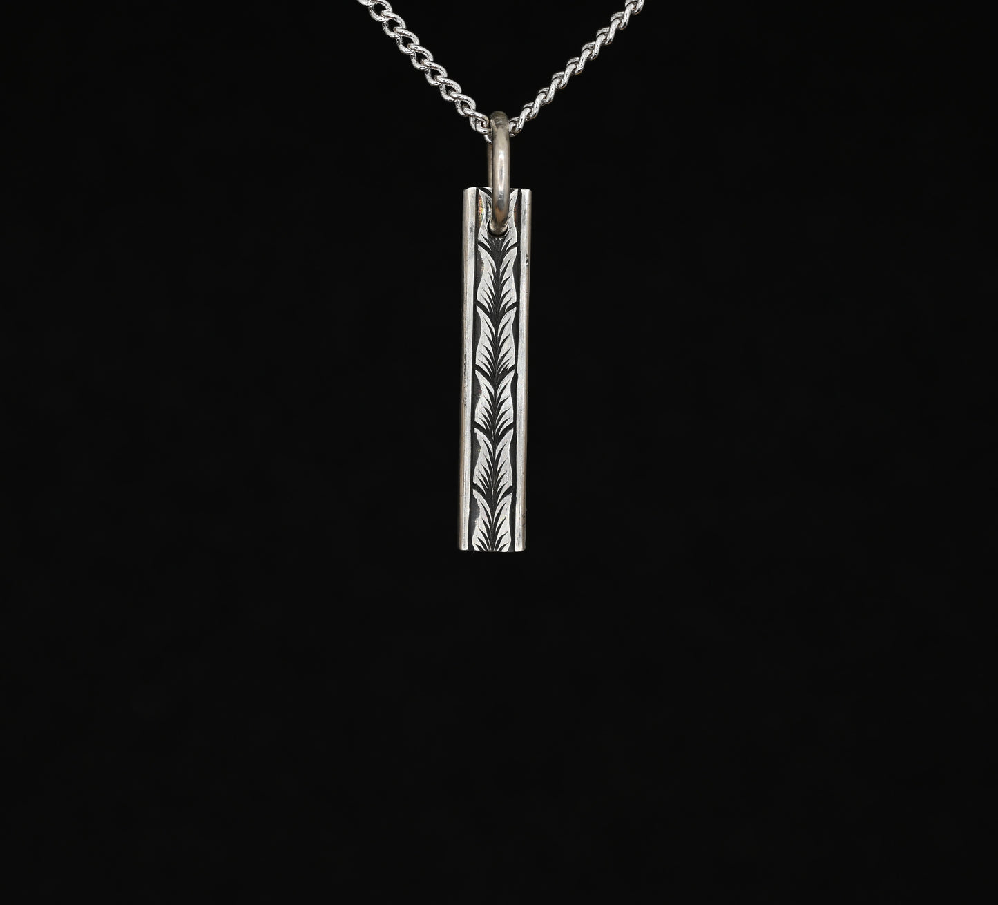 Border Pendant - Wheat