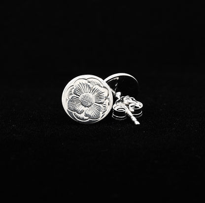 Flower Petal Stud Earrings
