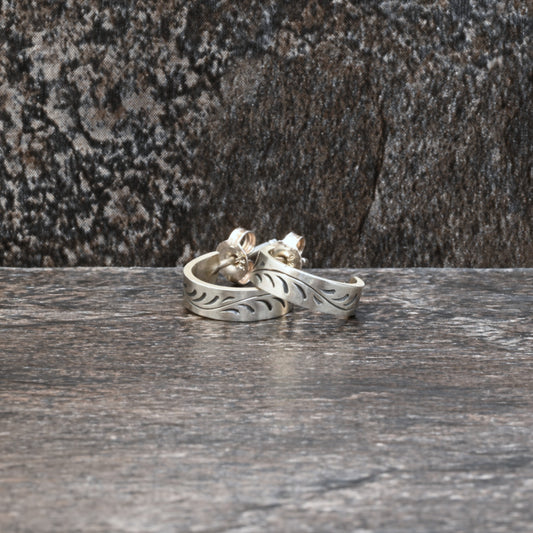 Leaf Patterned Half Huggies