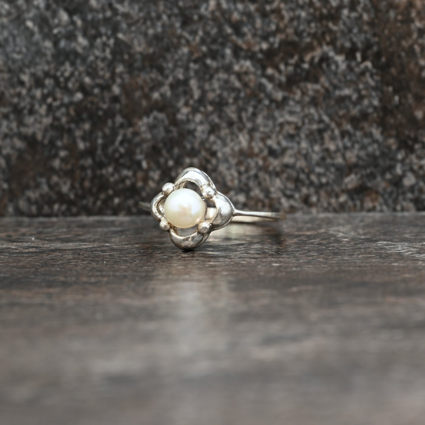 Pearl Flower Ring
