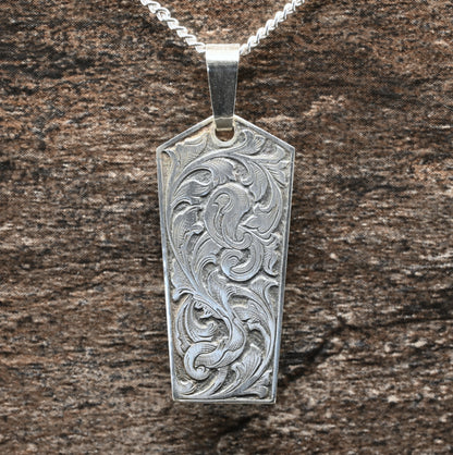 Pentagonal Vine Pendant