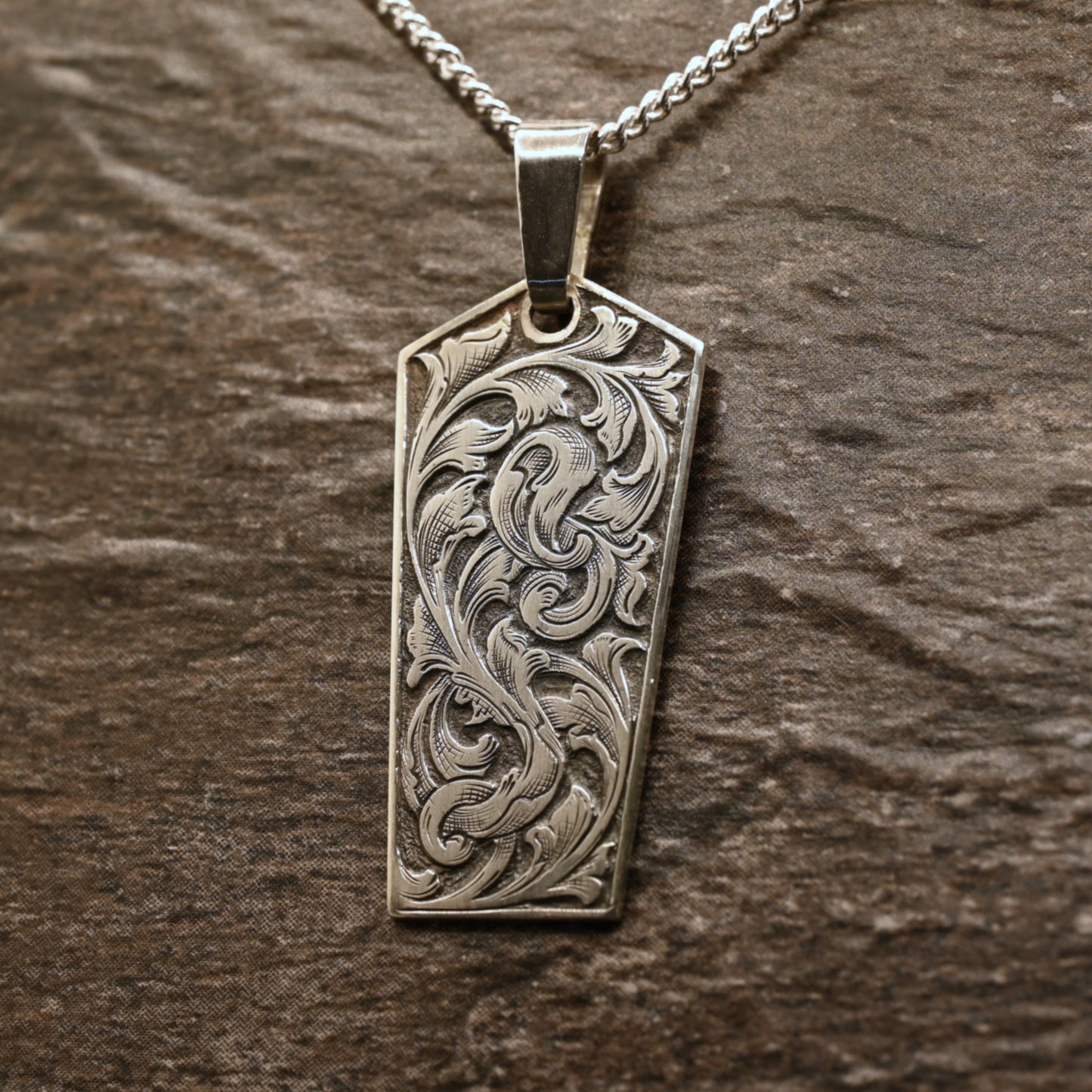 Pentagonal Vine Pendant