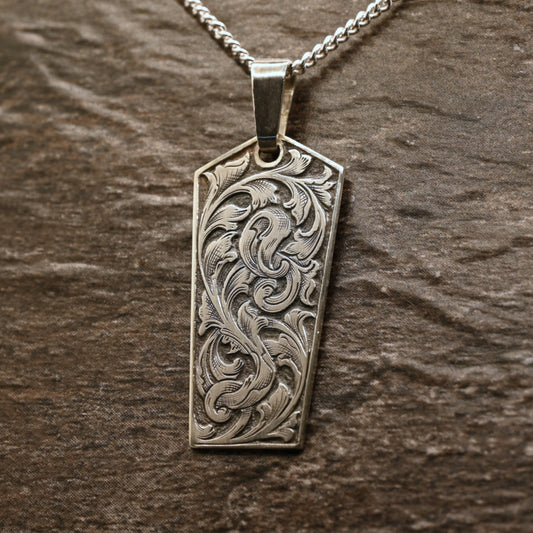 Pentagonal Vine Pendant