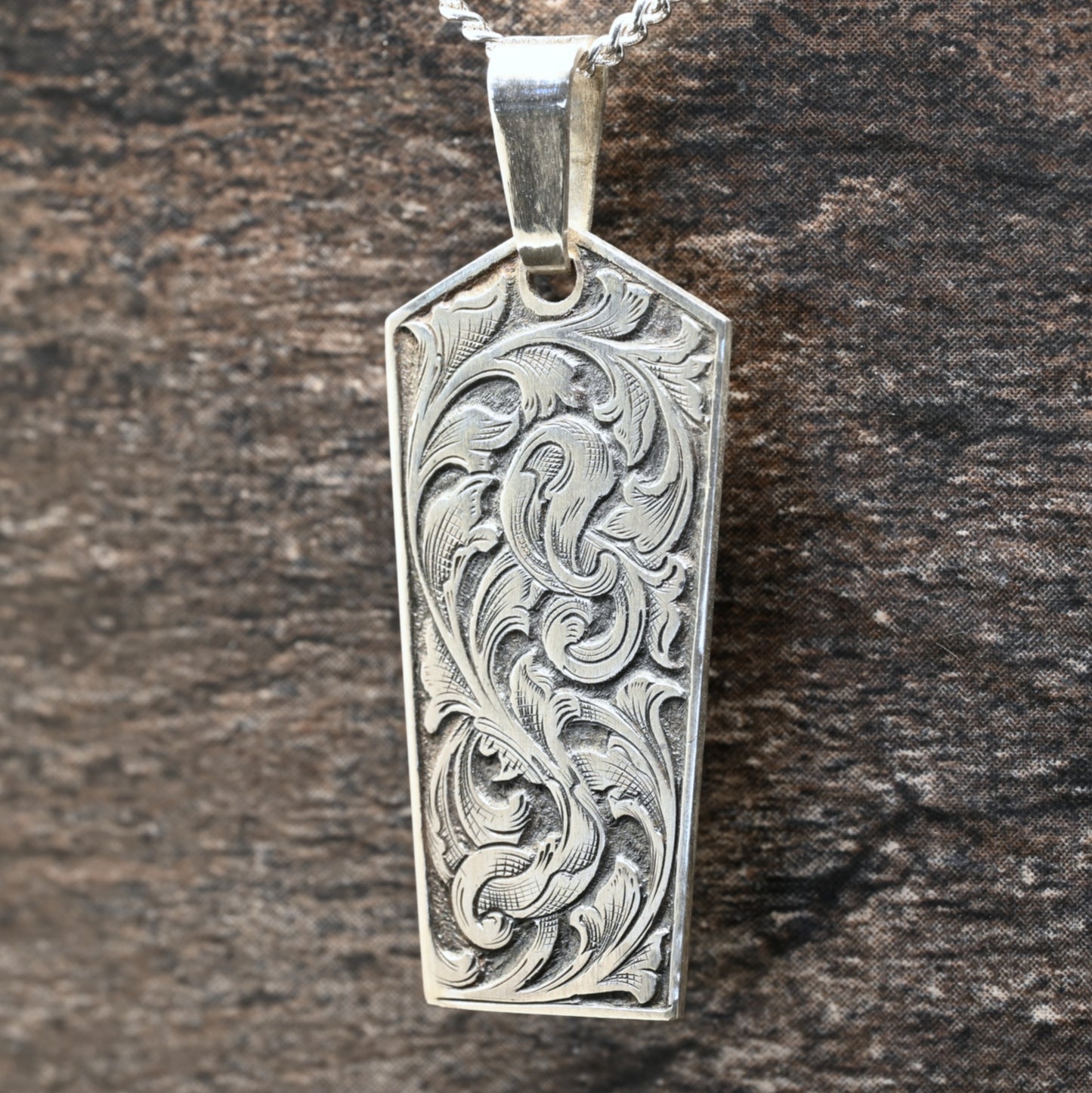 Pentagonal Vine Pendant