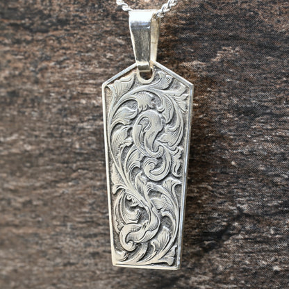 Pentagonal Vine Pendant