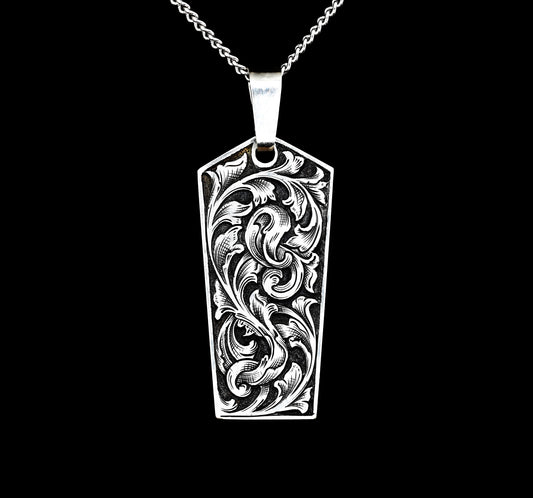 Pentagonal Vine Pendant