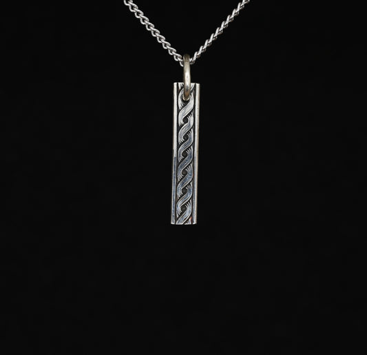 Border Pendant - Twisted Cord